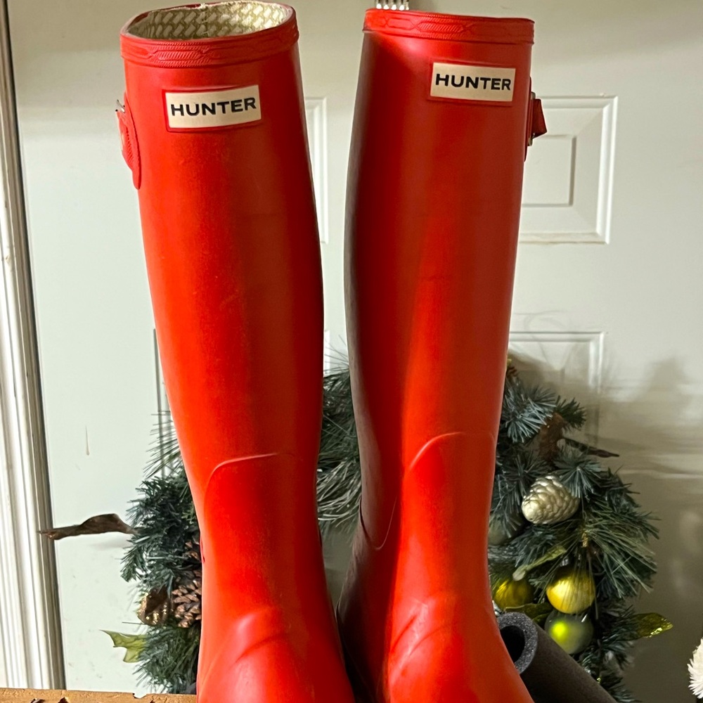 Hunter Rain Boots 8